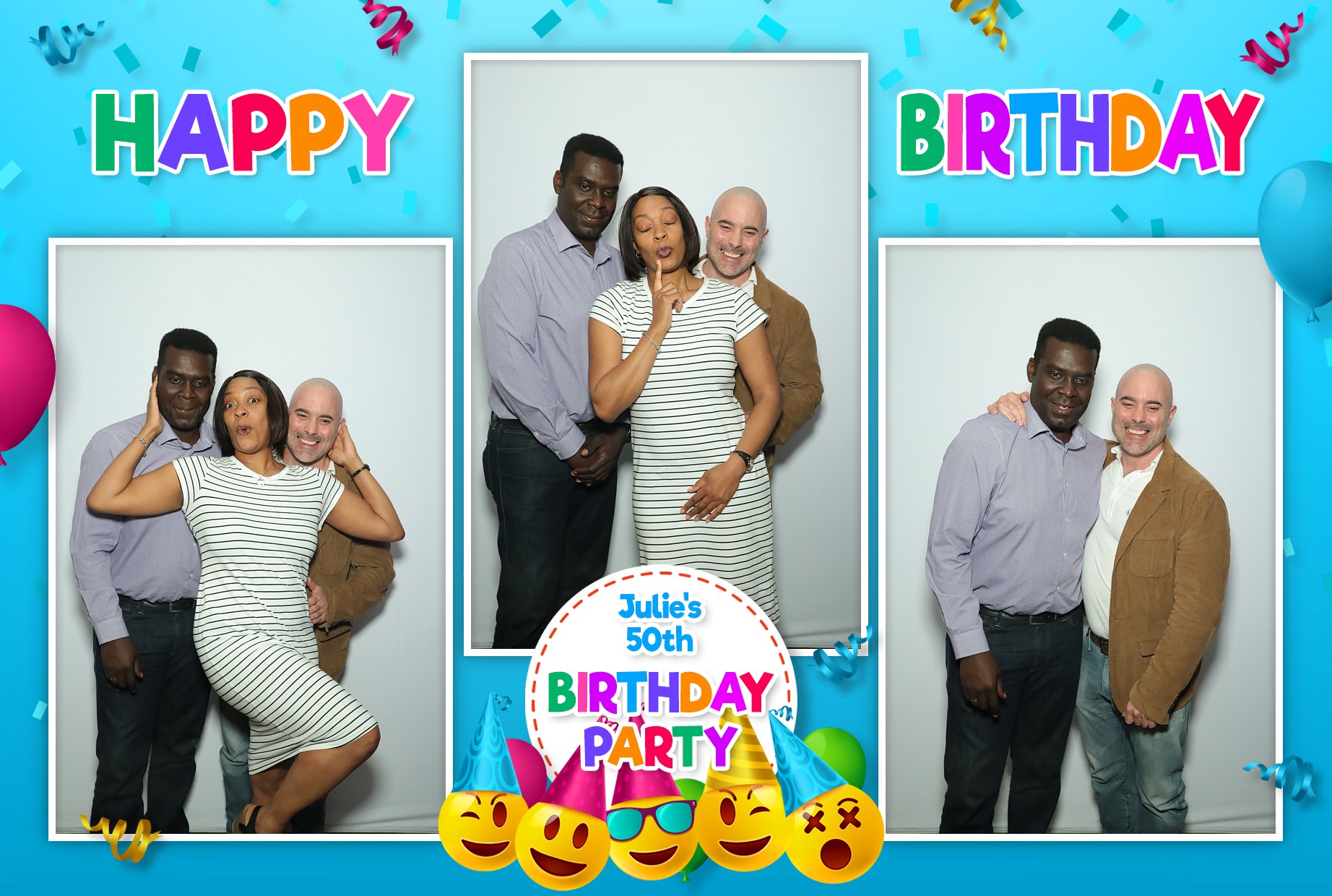 Julie's 50th Birthday | View more photos from the event at gallery.myphotoboothexperience.co.uk/u/MyPhotoBoothExperienceLtd/Julies-50th-Birthday